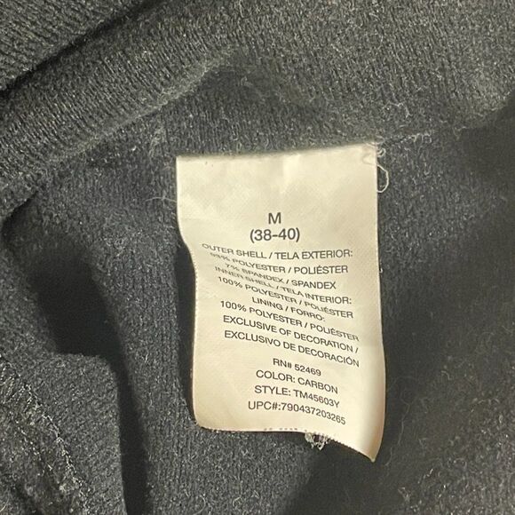 Free Tech Black Lined Winter Jacket Medium 38-40 - Picture 10 of 11